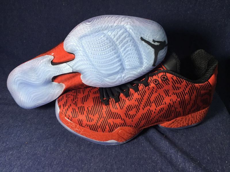 2016 Jordan 29 Low Orange Black Basketball Shoes - Click Image to Close